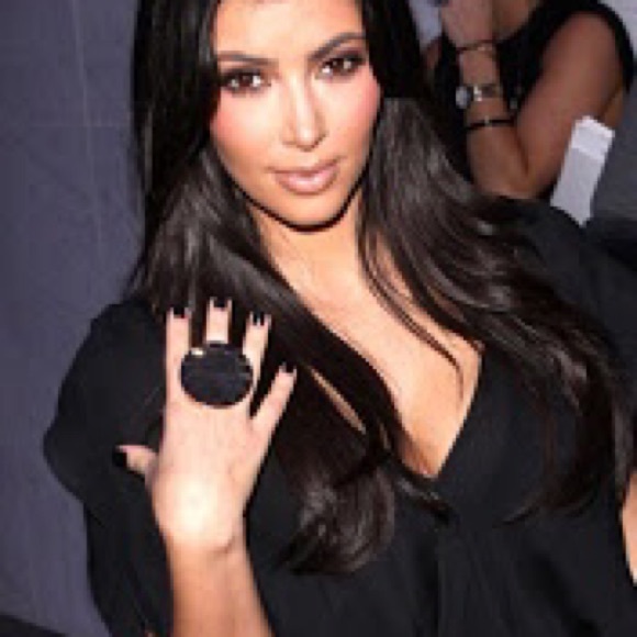 NWOT House of Harlow 1960 boho abalone opal ring - Picture 6 of 7